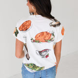 White Queen Of Turkey Tee