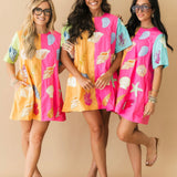 Sweet Seashells Colorblock Dress | QOS X Lexi Jade's