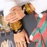 Three Kings All Weather Bangles® (AWB®) | Black