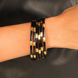 Veda Bangles - Set of 6 | Black