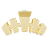 Teleties Classic Hair Clip - Large | Butter Yellow