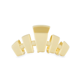 Teleties Classic Hair Clip - Small | Butter Yellow