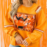 Licensed Tennessee Mascot Image Sweatshirt | Queen Of Sparkles