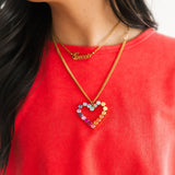 Mini Heart Pop Necklace | Candy Crush