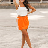 Murphy Track Skirt | Orange