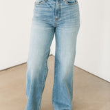 Far Out High Rise Wide Leg Jeans | Fools Gold