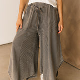Willow Striped Pants | Coffee
