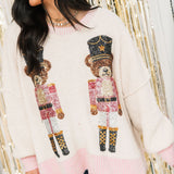 Teddy Nutcrackers Sweater