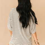 Seaside Lounge Stripe Short | Sand