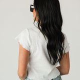 Waffle Baby Tee | Heather Gray