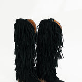 Wild Child Suede Boot | Black