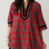 Merry Moments Mini Dress | Red