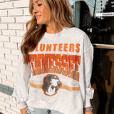 Licensed Grey 'Volunteers Tennessee' Vintage Sweatshirt | Queen Of Sparkles