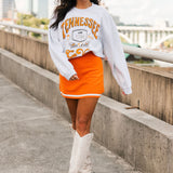 TN Vols Patches Thrifted Sweatshirt