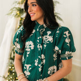 Meadow Mist Midi Dress | Green