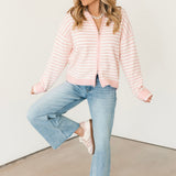 Cooper Zip Up Jacket | Pink