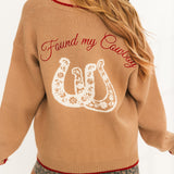 Found My Cowboy Cardigan