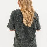 Mineral Wash Pullover Tee