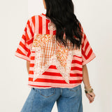 Marnie Stripe Top | Red