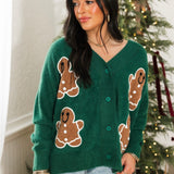 Gingerbread Lane Cardigan | Green