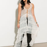 Ever After Maxi Top | Cream Lace