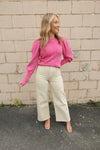 WESLEY THERMAL TOP | PINK PHENOM