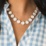 The Sofia Necklace | White Matt