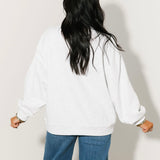 Grey & Pink Medium Skin Basketball Queen Card Sweatshirt | Queen Of Sparkles