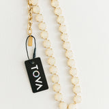 TOVA Sofia Necklace | Ultra Canary White Opal