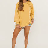 Keep It Light Lace Sweatshirt | Butter