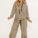 Leopard Lounge Hoodie