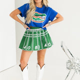 Licensed Florida Gingham Mascot Tee | Queen Of Sparkles
