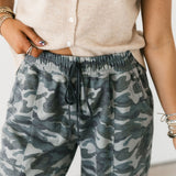 My Way Sweatpants | Camo Green