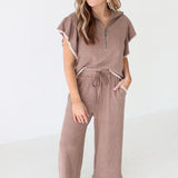 Ember Stitched Pants | Mocha