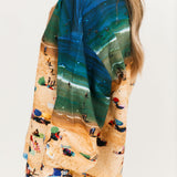 Full Beach Scene Sweatshirt | Queen Of Sparkles