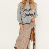 See You, Cowboy! Sweater | Grey
