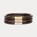 Three Kings All Weather Bangles® (AWB®) | Chocolate