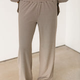 So Cozy Pull On Pants | Chocolate Stripe