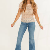 Love Bomb Flare Jeans | Dynamite