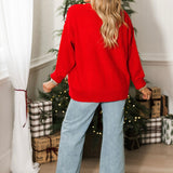 Gingerbread Lane Cardigan | Red