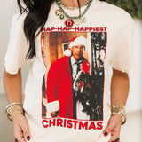 Hap Hap Happiest Christmas Tee