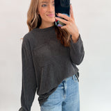 Everyday Love Top | Charcoal