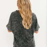 Washed Pocket Tee | Onyx