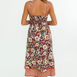 Falling For Florals Midi Dress