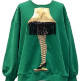 Green Leg Lamp Sweatshirt