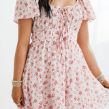 All Mine Floral Mini Dress | Pink