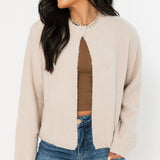 Scottie Cardigan | Taupe