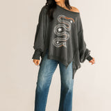 Graphic Camden Sweatshirt | Snake Combo