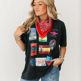 Wonder Woman Bandana Scarf | Red Paisley