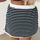 The Amalfi Skort | Navy